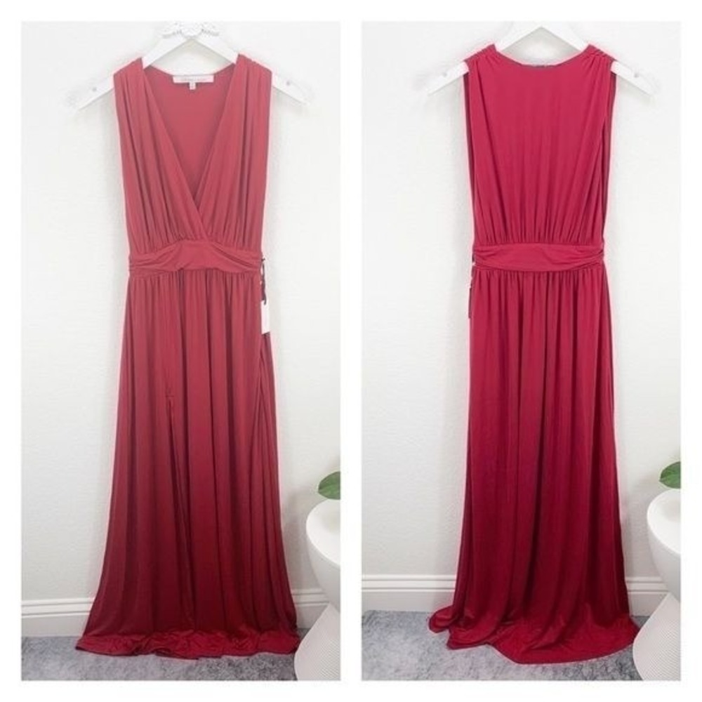 NWT NEW Lovers + Friends Maxi Dress Raspberry Pink Revolve Size Small S